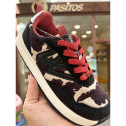 Deportiva barefoot B&W Goflex by Conguitos print
