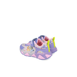 Deportivos con luces Bluey lila