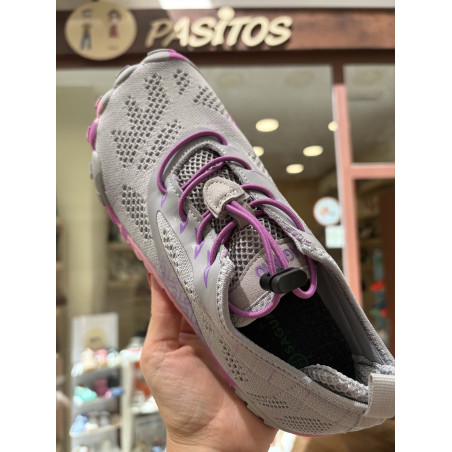 Deportiva Saguaro gris y rosa