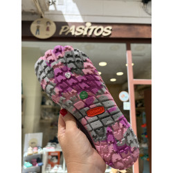 Deportiva Saguaro gris y rosa