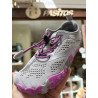 Deportiva Saguaro gris y rosa junior
