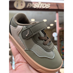 Deportiva de Blanditos tricolor Veganos verde